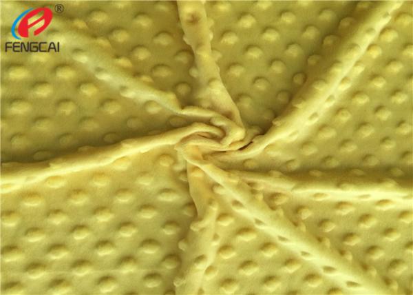 Buy cheap Super Soft 100% Polyester Baby Blanket Minky Dot Minky Plush Fabric from wholesalers