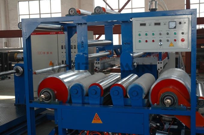 High Efficiency Hot Melt Plastic Woven Bag Kraft Paper Extrusion Coating Lamination Line