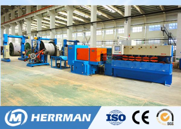 Buy cheap Al Alloy Cable 1200RPM Continuous Interlock Armouring Machine from wholesalers