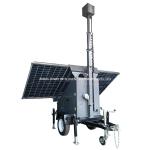 Video Recorder Surveillance Monitor Mobile Surveillance Trailer CCTV Camera