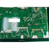Buy cheap 1 OZ Copper 10 Layer Circuit Board 1.6MM Thickness Green Solder Mask product