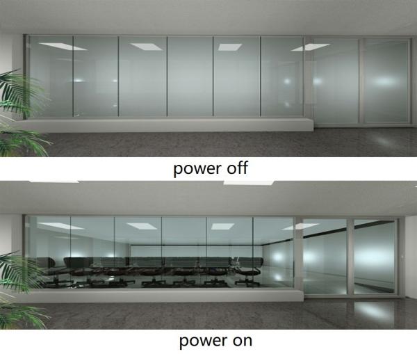 Buy cheap Adhesive Installation Switchable Privacy Glass High Privacy Level Dynamic Smart Glass from wholesalers