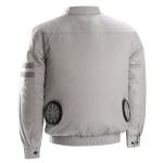 OEM Blue Air Conditioned Bike Jacket With Cooling Fan For Work Construction