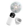 Buy cheap Mini Desk Foldable Fan 1200mAh 5 Speeds Ultra Quite Portable Handheld Fan for Women Girl from wholesalers