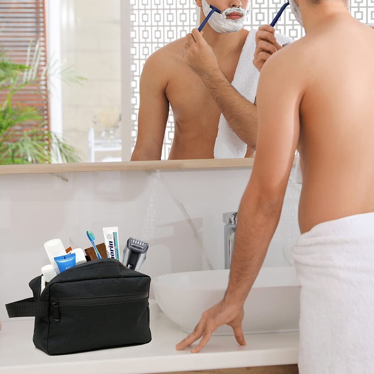 OEM ODM Polyester Men Women Toiletry Bag Travel Make Up Bag