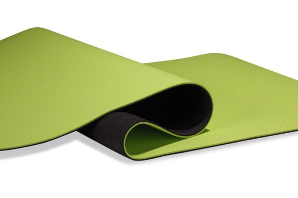 Buy cheap Lemon Color TPE Yoga Mat Anti - Slip Surface 4mm / 6mm Thickness Eco Friendly from wholesalers