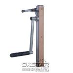 wood outdoor fitness equipment leg trainer for old people