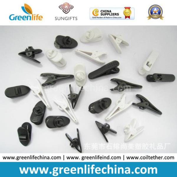 Buy cheap Plastic Badge Accessory Black/White Office ID Paper Clips from wholesalers