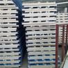 Buy cheap insulated 0.376mm polyurethane foam sandwich roof panel used in cold storage from wholesalers