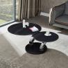 Buy cheap Extendable 0.17CBM Modern Coffee Table With Glass Top Living Room Furniture from wholesalers