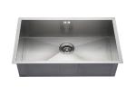 Modern Welding Undermount Stainless Steel Kitchen Sink Square Double Bowl For