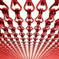 Buy cheap Decorative Aluminium Chain Strip Metal Mesh Curtain product