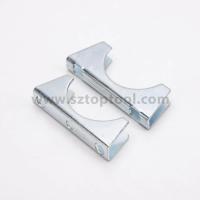 Buy cheap Q235 Metal Stamping Bracket HDG Stamped Metal Components For U Bolts product
