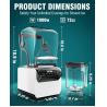 Buy cheap Coffee Shop Professional Equipment Powerful Smoothie Blender With Soundproof Cover from wholesalers