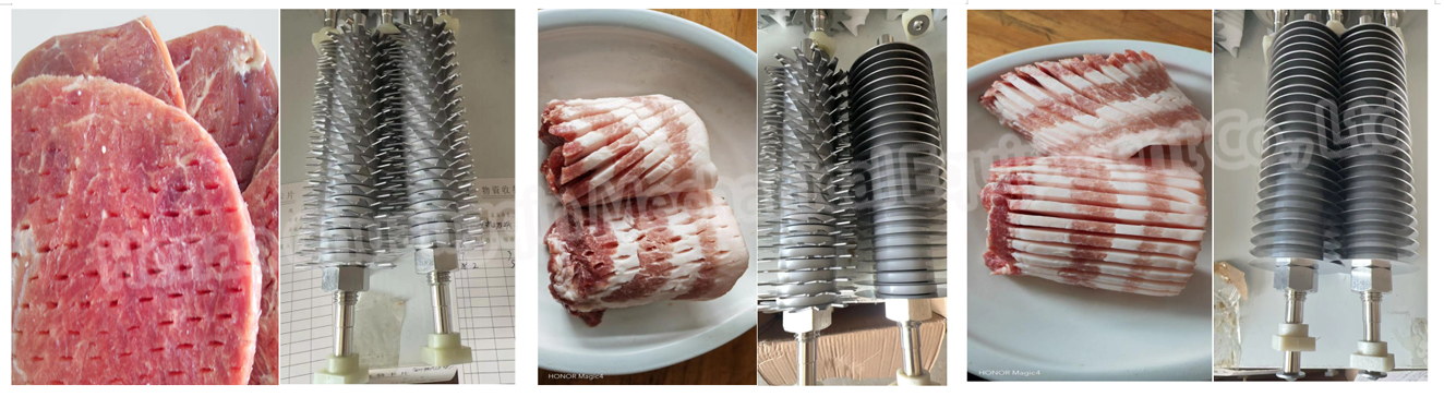 Chicken Jerky Steak Pork Chop Three In One Cutting Machine Grinder&slicers Commercial Meat Beef Tenderizer