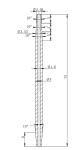 Stainless Steel Filling Nozzle For Peristaltic Pump