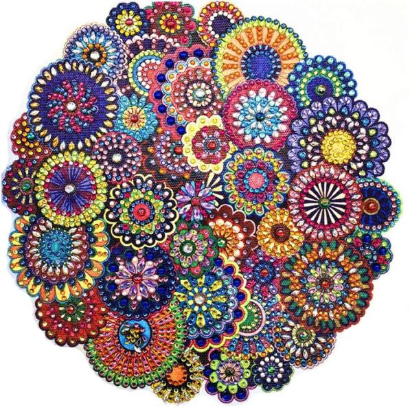 Buy cheap Partial Diamond Crystal Painting Kit Mandala DIY Diamond Painting Set For Home Decoration from wholesalers
