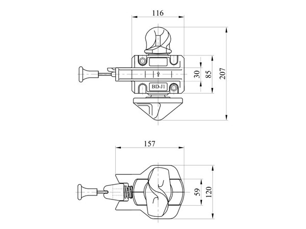 High Precision Stainless Steel Shipping Container Moving Parts