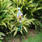 Colorful Solar Powered Garden Ornaments Decor Bird Lighting LED