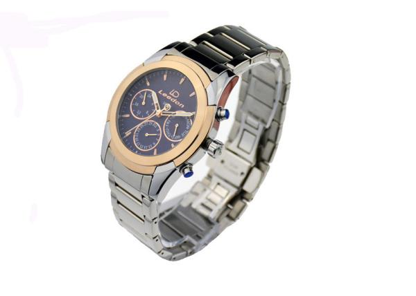 Buy cheap Quartz Movt Stainless Steel Chronograph Watch Waterproof 10ATM IP / PVD Plating from wholesalers