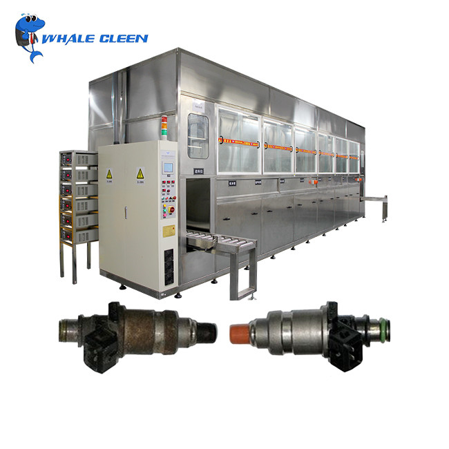 OEM Industrial Ultrasonic Cleaning Machine Fully Automatic With Multi Stage Support Non-Standard Custom