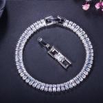 Beautiful Marquise Cut White Cubic Zircon Stone Bracelet Women Bracelet Party CZ