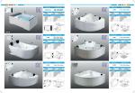 Antibacterial Rectangular Freestanding Tub Wall Mounted Bathtub With 6 Air