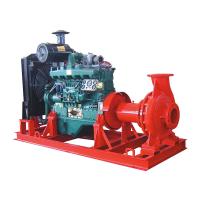 Buy cheap Electric start diesel engine fire pump water 100 hp High pressure 6 inch suction product