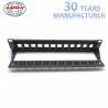 Buy cheap Plastic Powder Cladding Unshielded Unloaded Patch Panel 12 Port CAT5E CAT6 CAT6A UTP from wholesalers