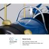 Buy cheap Children's room airplane pendent lamp lights cartoon Bedroom Boys Hanging Lamp(WH-MA-140) from wholesalers