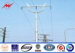 Gr 65 Material 11.8m - 1430dan Galvanized Steel Pole Electric Poles Octogonal