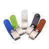 Buy cheap OEM Leather USB Flash Pen Drive 4GB 8GB 16GB 32GB Pendrives with Custom Logo from wholesalers