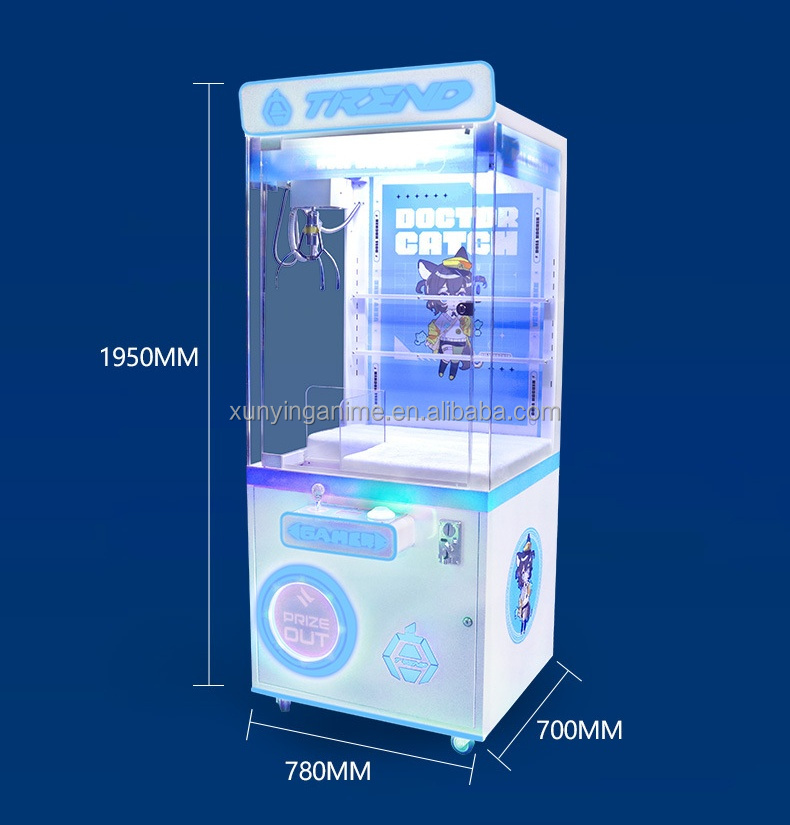 80KG Voltage 110V/220V/230V Source OEM Service Bill Acceptor Toy Crane Claw Machine