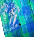 500D Yarn Count Tarpaulin Waterproof Outdoor Plastic Cover Blue Poly Tarp for