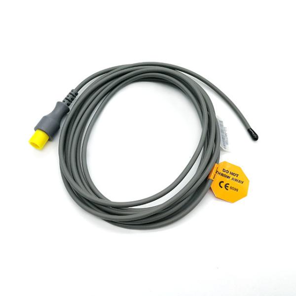 Buy cheap Round TPU Jacket Skin Temperature Probes 2Pin Connector Distal from wholesalers