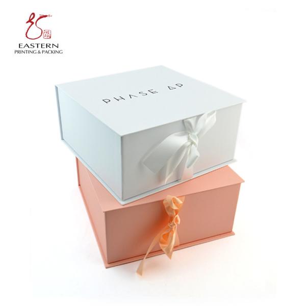 Buy cheap Pink SGS Approve Luxury Rigid Set Up Boxes For Clothes from wholesalers