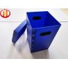 Buy cheap UV Printing Corrugated Plastic Waste Bins 400gsm Recyclable from wholesalers