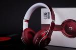 Beats by Dre Solo2 On-Ear Headphones Luxe Edition In Red With Remote Control