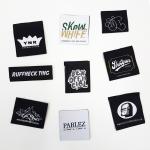 Buy cheap 100% Polyester Fabric Woven Clothing Labels garment tags and labels from wholesalers