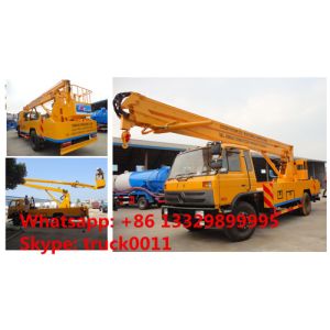 Buy cheap dongfeng 4*2 153 190hp diesel aerial working paltform truck, China dongfeng 20m product