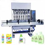 Automatic Oil Piston Liquid Solid Shampoo Bottle Filling Machine