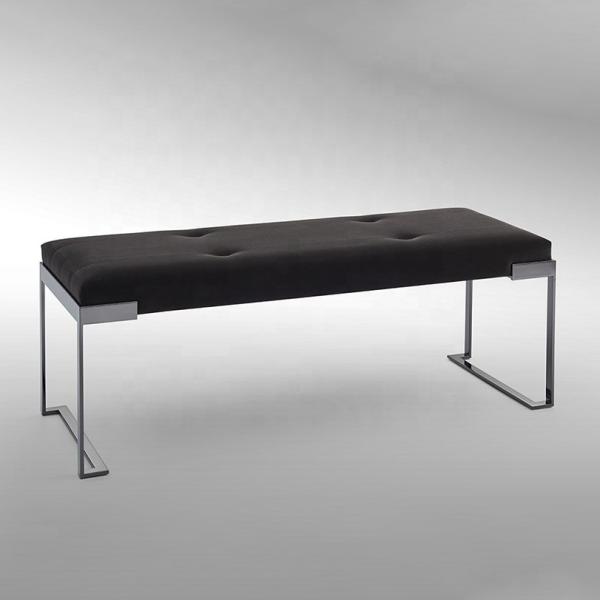 Buy cheap Fabric Bedside Ottoman Bench Stool Modern Bedroom Furniture Sets 15cm from wholesalers