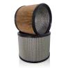 Buy cheap AAF Noil Inlet / Outlet Large 20 Micron Filter Cartridge , Any Size Pleated Media Filter from wholesalers