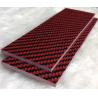 Buy cheap Colorful Carbon Fiber Products Aramid Kevlar Composite Plate For Racing Chassis from wholesalers