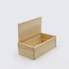 Buy cheap Unfinished Pine Wood Jewelry Display Cases Personalised Jewellery Box With Locking from wholesalers