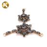 Buy cheap T Shape Ladies Decorative Shoe Buckles With Fashion Rhinestone Jewelry from wholesalers