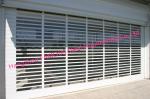 Commercial Shop Front Polycarbonate Transparent Slat Shutter Door Aluminum Roll