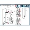 Buy cheap 4464984 Boom Seal Repair Kit Cylinder Service Kit Fits 75C 80C John Deere Components from wholesalers