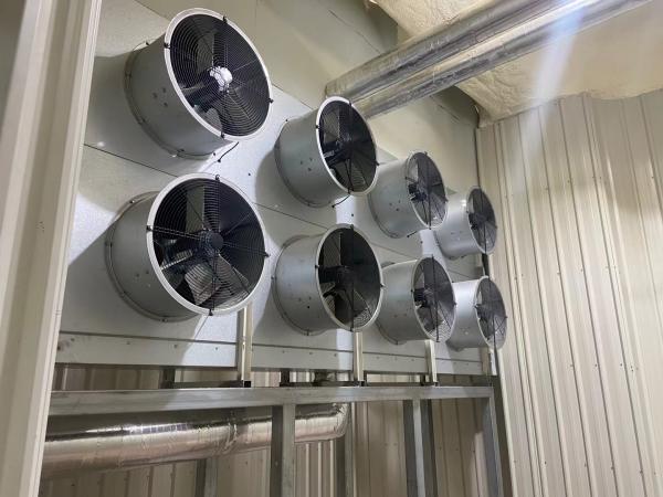 Steel Meat Cold Storage Room With Direct Expansion Cooling System Cold Room For