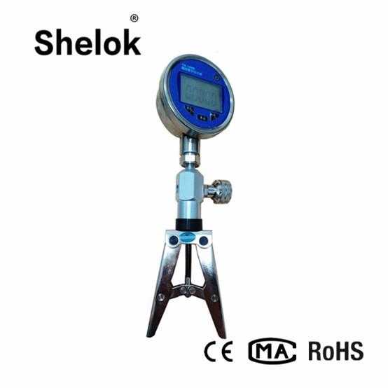 Buy cheap 16bar Hand pump with pressure gauge pressure calibrator pneumatic pressure calibration from wholesalers